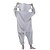 baratos Pijamas Kigurumi-Crianças Pijamas Kigurumi Elefante Animal Pijamas Macacão Lã Polar Cinzento Cosplay Para Meninos e meninas Pijamas Animais desenho animado Festival / Celebração Fantasias / Collant / Pijama Macacão