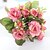 baratos Flor artificial-Flores artificiais 1pcs Ramo Estilo Moderno Rosas Flor de Mesa