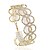 cheap Bracelets-Women&#039;s Chain Bracelet Fashion Alloy Bracelet Jewelry Golden / Silver For Wedding Party Daily Casual
