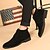 baratos Botas para Homem-Homens Sapatos de camurça Camurça Outono / Inverno Casual Botas Marron / Preto / Cinzento / Cadarço / Escritório e Carreira