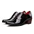 billige Oxfordsko til mænd-Herre Novelty Shoes PU Forår / Efterår Oxfords Sort / Mørkeblå / Fest / aften / Fest / aften