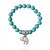 voordelige Armbanden-Dames Kralenarmband Modieus Legering Armband sieraden Lichtblauw Voor Bruiloft