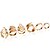 cheap Rings-Band Ring Golden Alloy Princess Classic Fashion / Women&#039;s / Wedding / Party