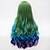 cheap Costume Wigs-Synthetic Wig / Cosplay Wig Style Capless Wig Green Synthetic Hair Women&#039;s Green Wig Very Long Capless Wig