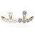 Χαμηλού Κόστους Σκουλαρίκια-Γυναικεία Κουμπωτά Σκουλαρίκια Κρεμαστά Σκουλαρίκια Μοντέρνα Σκουλαρίκια Κοσμήματα Διαφανές / Λευκό Για Γάμου 1pc