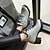 Χαμηλού Κόστους Γυναικείες Μπότες-Γυναικεία παπούτσια-Μπότες-Φόρεμα Καθημερινό-Χαμηλό Τακούνι Πλατφόρμα-Πλατφόρμες-PU-Μαύρο Γκρι Αμύγδαλο