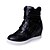 economico Stivali da donna-Da donna-Stivaletti-Ufficio e lavoro Casual Sportivo-Creepers Comoda Stivaletto Scarpe con rotelle-Piatto-Finta pelle-Nero Bianco