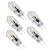 tanie Żarówki LED 2-pinowe-5-sztukowe gx żywica xx 200-300 lm bi-pin światła led żarówki 2835smd ciepły biały zimny biały naturalny biały dc 12v