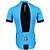 abordables Vêtements de cyclisme pour femmes-KEIYUEM Homme Femme Manches Courtes Maillot Velo Cyclisme Coolmax® 100 % Polyester Silicone Rouge Bleu Cyclisme Maillot Hauts / Top Respirable Séchage rapide Résistant aux ultraviolets Des sports