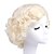 Χαμηλού Κόστους Περούκες μεταμφιέσεων-Περούκες για Στολές Ηρώων Συνθετικές Περούκες Περούκες Στολών Σγουρά Σγουρά Περούκα Ξανθό Blonde Συνθετικά μαλλιά Γυναικεία Ξανθό StrongBeauty