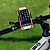 preiswerte Halterungen und Befestigungen-radfahren zubehör Handyhalterung Fahrrad Einstellbar 360-Grad-Flip Flug GPS für Rennrad Geländerad Motorrad Silikon ABS iPhone X iPhone XS iPhone XR Radsport Schwarz Rot