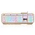 cheap Keyboards-New 104-key Wired 7 Color Backlight Gaming Keyboard With Metal Sheet and User-Friendly Features Never Fade Keyboard