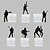 voordelige Muurstickers-Muziek Wall Stickers Vliegtuig Muurstickers Decoratieve Muurstickers / Lichtknop Stickers,PVC Materiaal Verwijderbaar Huisdecoratie