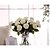 billige Festartikler-Polyester Bryllup Dekorationer-1piece / Set Kunstig blomst Nytår / Bryllup Rustik Theme Hvid / Rød / Lyserød / Blå / Perlerosa / Fuchsia