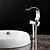 preiswerte Badewannenarmaturen-Badewannenarmaturen - Moderne Chrom Badewanne &amp; Dusche Keramisches Ventil Bath Shower Mixer Taps / Einhand Ein Loch