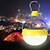 billige Utendørslys-Lanterner &amp; Telt Lamper LED LED emittere 400 lm 3 lys tilstand Smart Kompaktstørrelse Camping / Vandring / Grotte Udforskning Dagligdags Brug Dykning / Lystsejlads Gul Rød Blå