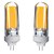 billige Bi-pin lamper med LED-2stk 3 W LED-lamper med G-sokkel 300-350 lm G4 T 1 LED perler COB Vanntett Mulighet for demping Dekorativ Varm hvit Kjølig hvit Naturlig hvit 220-240 V 110-130 V / 2 stk. / RoHs / CE