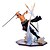 baratos Brinquedos &amp; Bonecos de Ação-Roronoa Zoro PVC 1 pcs Homens Brinquedos Dom