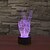 billiga Dekor och nattlampa-3D nattlampa Dekorativ LED 1 st