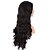 halpa Peruukit ihmisen hiuksista-Aidot hiukset Liimaton kokoverkko Full Lace Peruukki tyyli Brasilialainen Luonnolliset aaltoilevat Luonto musta Peruukki 130% Hiusten tiheys ja vauvan hiukset Luonnollinen hiusviiva / Lyhyt / Pitkä