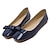 billige Flade sko til kvinder-Fladsko-laklæder-Flade balletsko-Damer-Sort Blå Lys pink-Fritid-Flad hæl