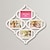 cheap Picture Frames-Combination Photo Frame 4 Diamond Shaped 6 Inch Wall Frames Personalized Photo Wall For Living Room