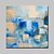 halpa Abstraktit taulut-Hang-Painted öljymaalaus Maalattu - Abstrakti Moderni Kehyksellä