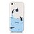 baratos Capinhas para Celular &amp; Protetores de Tela-Capinha Para Apple iPhone X / iPhone 8 Plus / iPhone 8 IMD / Ultra-Fina / Transparente Capa traseira Animal Macia TPU