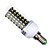 billige Elpærer-LED-kolbepærer 5000/3300 lm E14 E26 / E27 T 96 LED Perler SMD 4014 Dekorativ Varm hvid Naturlig hvid 220-240 V / 1 stk. / RoHs