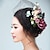 cheap Fascinators-Fascinators Hats Fall WeddingHeadwear Flax Horse Race Ladies Day Royal Astcot Vintage Style Flower Elegant With Floral Headpiece Headwear
