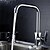 preiswerte Küchenarmaturen-Armatur für die Küche - Einhand Ein Loch Chrom Standard Spout deckenmontiert Moderne Kitchen Taps