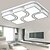 voordelige Plafondlampen-64cm(25 inch) Ministijl / LED Plafond Lampen Metaal Acryl Geschilderde afwerkingen Modern eigentijds 110-120V / 220-240V
