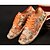economico Sneakers da donna-Per donna Ballerine Piatto Espadrillas Casual Lacci Lino Footing Estate Arancione