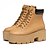 cheap Women&#039;s Boots-Women&#039;s Boots Spring / Fall Riding Boots / Creepers Leatherette Outdoor Platform Lace-up yWalking