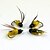 billige Fiskelokkere og -fluer-40 pcs Flyer Blink Flyer Bløde jerkbaits Håndlavet Flydende Bass Ørred gedde Havfiskeri Fluefiskeri Generel Fiskeri Stål Nylon