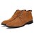 cheap Men&#039;s Boots-Men&#039;s Suede Shoes Suede Fall / Winter Casual Boots Brown / Black / Gray / Lace-up / Office &amp; Career