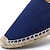 abordables Sandalias de mujer-Mujer Zapatillas y flip-flop Lino Verano Casual Tacón Plano Beige Azul Oscuro Amarillo Verde Azul Plano