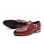 voordelige Heren Oxfordschoenen-Heren Bullock Shoes Leer Lente / Herfst Comfortabel Loafers &amp; Slip-Ons Geel / Bruin / Zwart / Jurk schoenen