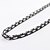 cheap Necklaces-Men&#039;s Chain Necklace Ladies Fashion Vintage Hip-Hop Titanium Steel Golden Silver Black Necklace Jewelry For Party Casual Daily