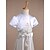 cheap Wraps &amp; Shawls-Short Sleeve Shrugs Satin Wedding / Party Evening Kids&#039; Wraps With Draping