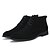 cheap Men&#039;s Boots-Men&#039;s Suede Shoes Suede Fall / Winter Casual Boots Brown / Black / Gray / Lace-up / Office &amp; Career