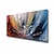 halpa Abstraktit taulut-öljymaalaus 100% käsintehty käsinmaalattu seinätaide kankaalle värikäs viiva nykyaikainen abstrakti moderni kodinsisustus sisustus valssattu kangas venytetyllä kehyksellä 100cm * 50cm