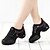 cheap Dance Sneakers-Women&#039;s Dance Sneakers / Modern Shoes Fabric Sandal / Boots / Sneaker Flat Heel Non Customizable Dance Shoes Black / Gold / Black / Red /