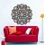 cheap Wall Stickers-Mandala Flower Namaste Vinyl Sticker Art Decor Yoga Mandala Indian Pattern Wall Decals For Religion