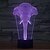 billiga Dekor och nattlampa-3D nattlampa Dekorativ LED 1 st