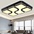 cheap Ceiling Lights-64cm(25 inch) Mini Style / LED Flush Mount Lights Metal Acrylic Painted Finishes Modern Contemporary 110-120V / 220-240V