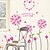 voordelige Muurstickers-Bloemen Muurstickers Vliegtuig Muurstickers Decoratieve Muurstickers, Vinyl Huisdecoratie Muursticker Wand