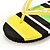 זול נעלי בית וכפכפים לגברים-יוניסקס בד קיץ נוחות כפכפים &amp; כפכפים מונע החלקה צהוב / ורוד / ירוק