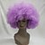 baratos Peruca para Fantasia-Perucas sintéticas / Perucas de Fantasia Afro / Kinky Curly Estilo Sem Touca Peruca Roxo Roxo Cabelo Sintético Homens / Mulheres Roxo Peruca Hivision Peruca para Cosplay