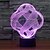 voordelige Decoratie &amp; Nachtlampje-1 stuks 3D-nachtlampje Decoratief LED